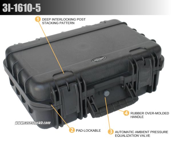 SKB Military Standard Injection Molded Cases - IM Series