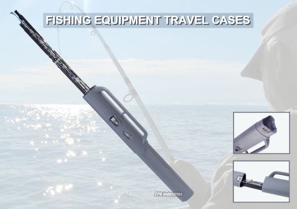 SKB 7500 rod transport system - fishing equipment travel cases